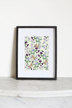 Load image into Gallery viewer, Sweet Peas &amp; Butterflies Art Print
