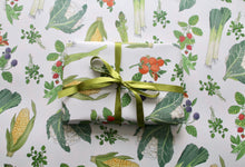 Load image into Gallery viewer, Vegetable Party Illustrated Gift Wrap

