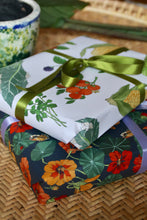 Load image into Gallery viewer, Nasturtium Floral Illustrated Gift Wrap
