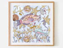 Load image into Gallery viewer, Under The Sea Art Print
