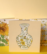 Load image into Gallery viewer, Meadow Floral Vase Greeting Card

