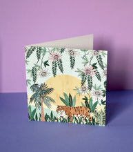 Load image into Gallery viewer, Sunshine Tiger Greeting Card
