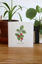 Load image into Gallery viewer, Stay Sweet Strawberry Greeting Card
