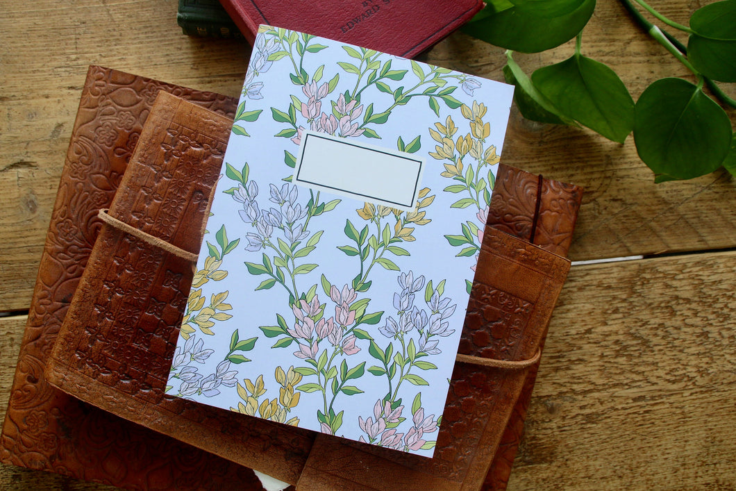 A5 Recycled Lathryus Pea Note Book